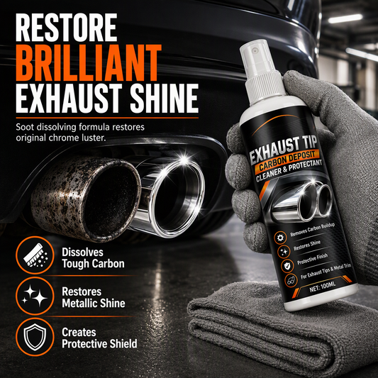 Fast-Acting Car Exhaust Tailpipe Cleaner