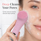 🧖 Heated Silicone Facial Cleansing Brush