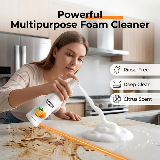 🧼BUY 2 GET 1 FREE + 50% OFF! 🥳 Multipurpose Foam Cleaner Spray