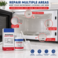 Microwave Cavity Paint – High-Gloss White Microwave Interior Repair Paint With Built-In Brush