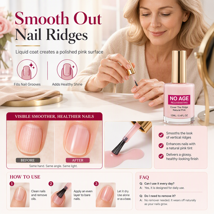 🔥Limited Time Promotion 50% OFF🔥Smooth Nail Ridges Instantly! Natural Ridge Filler