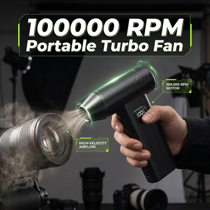 💨🔋 High-Speed Air Duster & Blower — Inalámbrico, Potente y Recargable ⚡