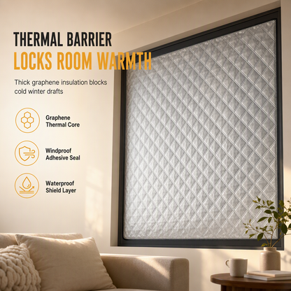 📢 50% OFF! Thermal Window Curtain – Helps Block Drafts & Retain Warmth with Easy Roll-Up Access 🔥✨