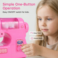 🧵 Mini Electric Sewing Machine Toy with Needle Guard