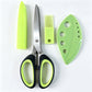 🔥Limited Time Promotion 50% OFF🔥Multi-Layer Kitchen Herb Scissors with Safety Cover