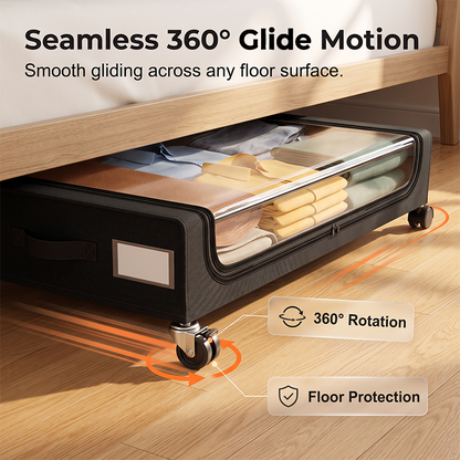 🔥2027 New Arrivals: 50% Off for a Limited Time!🔥Large-Capacity Underbed Storage Cart