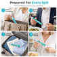 🔥Limited Time Promotion 50% OFF🔥Portable Waterless Stain Remover Pen for Clothes 15g Instant Oil Stain Cleaning Stick for White Clothing