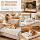 🔥Limited Time Promotion 50% OFF🔥Warm Non-Slip Plush Pet Mat for Cats and Dogs