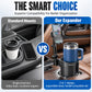 Free Up Your Console Instantly! 2-in-1 Cup Holder & Phone Mount