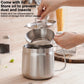 🔥Limited Time Promotion 50% OFF🔥Strain & Reuse Oil Instantly! 2-in-1 Stainless Oil Strainer Pot