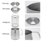 🔥Limited Time Promotion 50% OFF🔥Strain & Reuse Oil Instantly! 2-in-1 Stainless Oil Strainer Pot