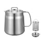 🔥Limited Time Promotion 50% OFF🔥Strain & Reuse Oil Instantly! 2-in-1 Stainless Oil Strainer Pot