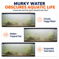Aquarium Water Clarifying Powder 100g for Fish Tank Water Purification and Quality Conditioning