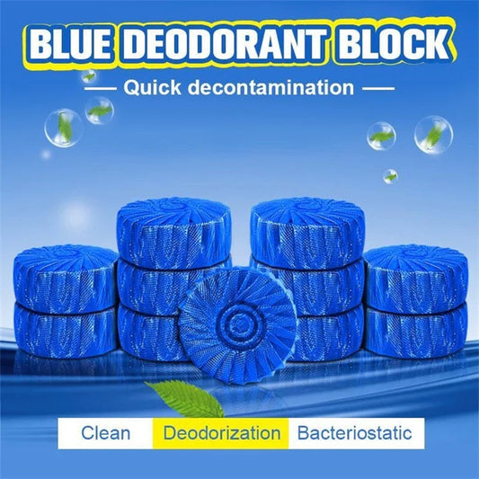 Blue Deodorant Block  (10 PCS/1 Pack)