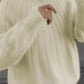 Cashmere Solid Color Fluffy Knitting Sweater
