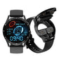 2 IN 1 SMARTWATCH WITH EARPHONES (FOR IPHONE AND ANDROID)