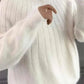 Cashmere Solid Color Fluffy Knitting Sweater