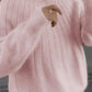 Cashmere Solid Color Fluffy Knitting Sweater