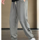 Men's casual soft pants in corduroy fabric