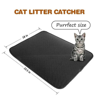 ⏰Christmas Pre Sale 49% Off🔥Non-Slip Cat Litter Mat-BUY 3 GET 1 FREE（Free Shipping)