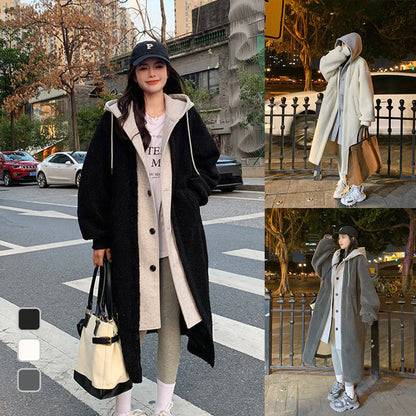 2-Layered Imitation Cashmere Coat 🔥