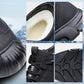 Men's Faux Wool Lining Leather Sneaker