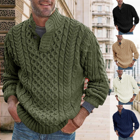[Best Gift] Men's Turtleneck Sweater