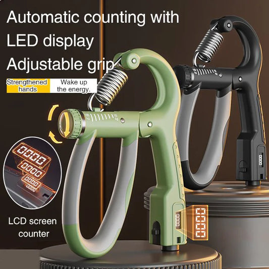 LED Counting Adjustable Hand Grip