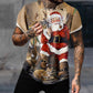 [Best Gift For Him] Men's Santa Claus Retro Short Sleeve Shirt