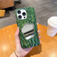 （Best Gift🎅🎁）Pleated Design Shaped Mirror Case For iPhone