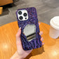 （Best Gift🎅🎁）Pleated Design Shaped Mirror Case For iPhone