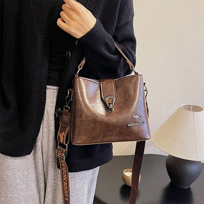 Simple Fashion Women's Bucket Bag