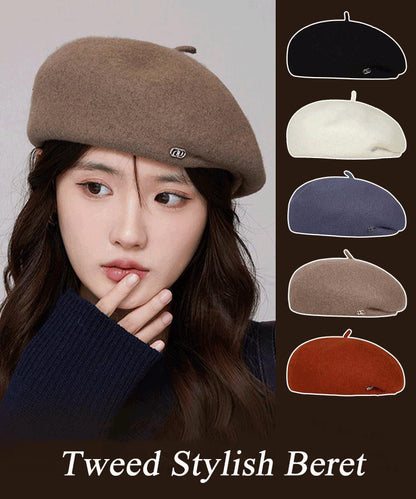 Tweed Stylish Beret