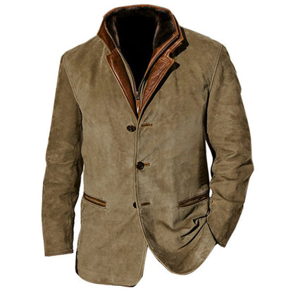 Men's vintage leisure jacket